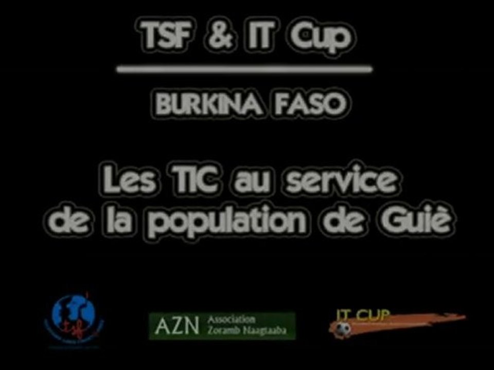 [TSF] TSF et IT Cup au Burkina Faso - 2010