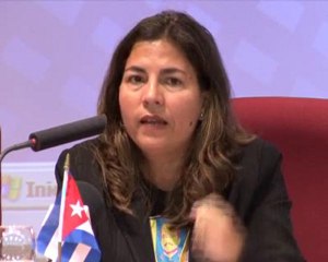 Palabras de Kenia Serrano,Presidenta del Instituto Cubano 2