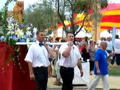 Arrivée de Marie-Madeleine aux arènes