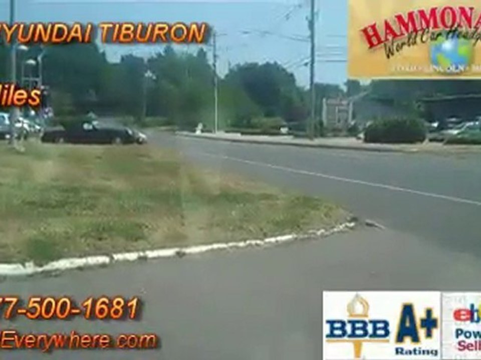 USED 2004 HYUNDAI TIBURON GT V6 FOR SALE IN CT TEST ...