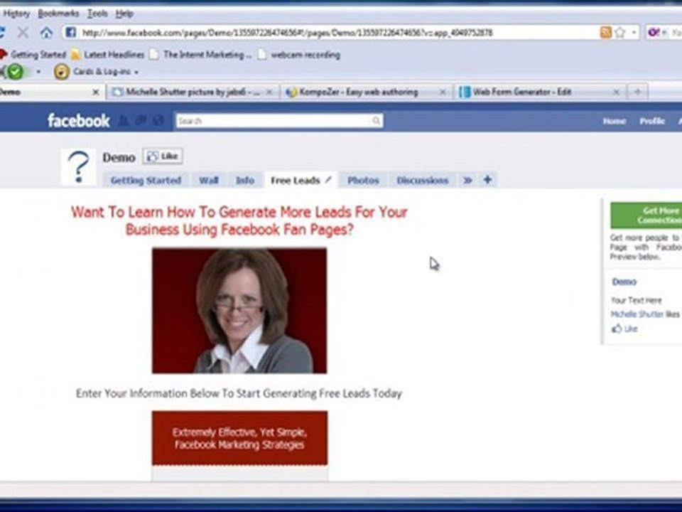 How To Customize Facebook Fan Page Tab Part 2
