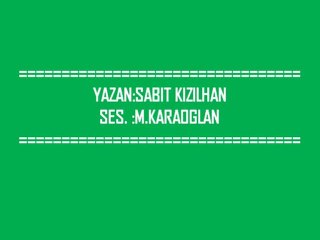 SABİT KIZILHAN-ŞİİR