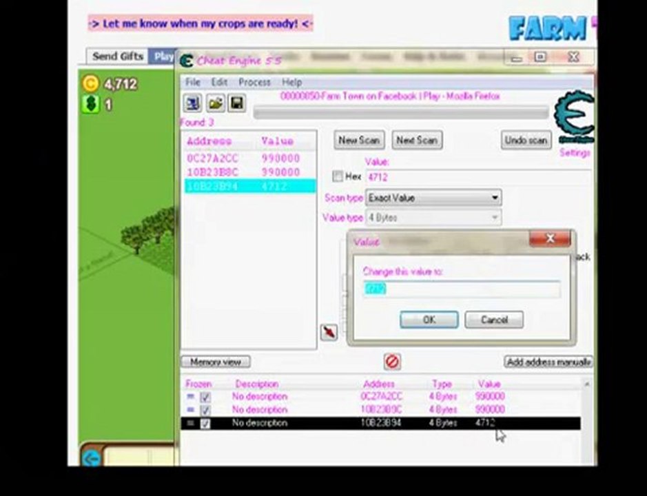How to HACK money and experience useing cheat ...