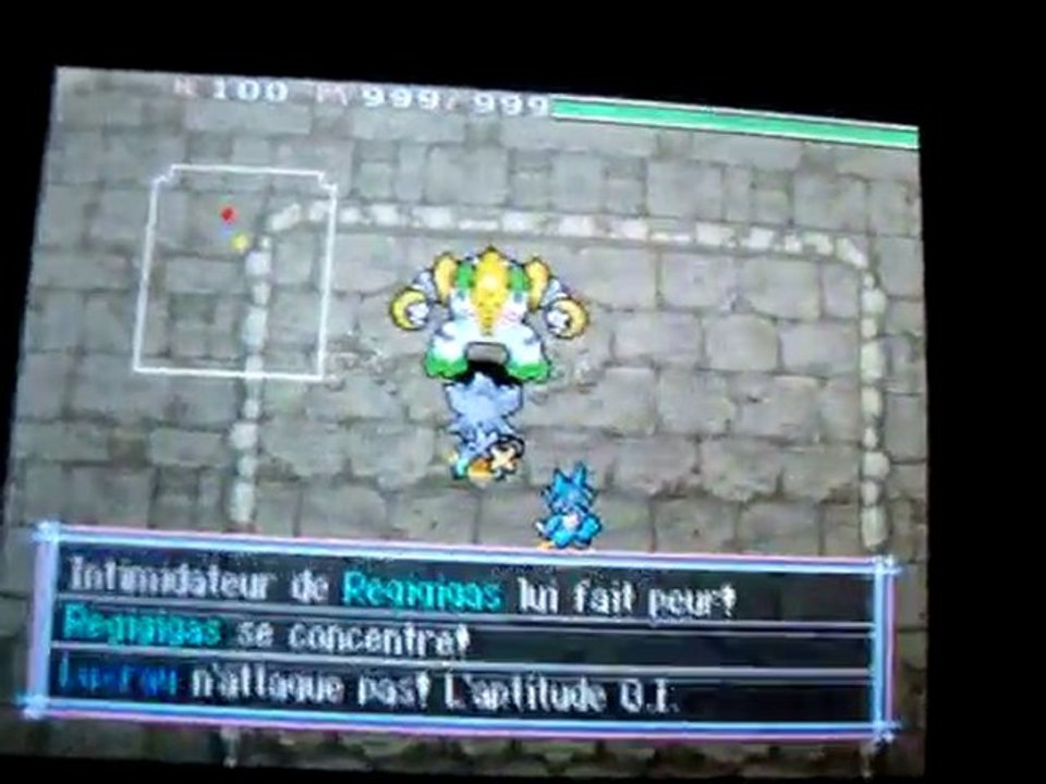 Recrutement de Regigigas