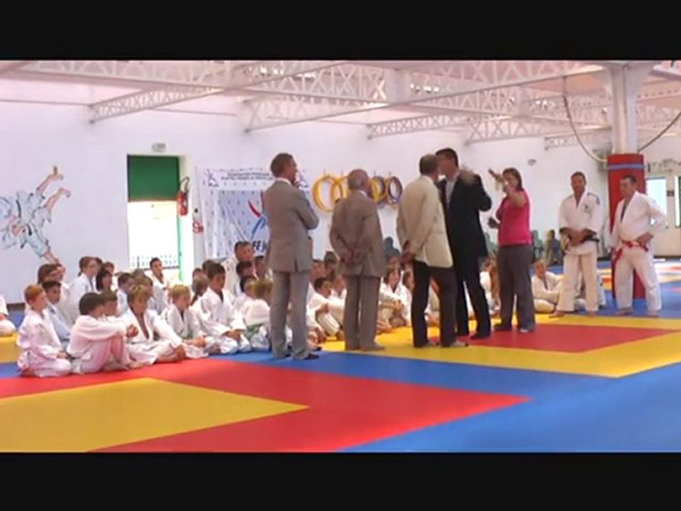 JUDO et Mondo de David DOUILLET au Dojo Etaplois