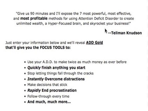 Tellman Knudson List Building: Lesson 11, Step 57a: Squeeze
