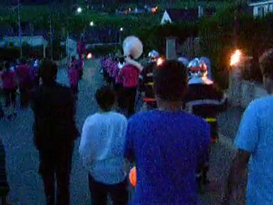 défilé de la fanfare