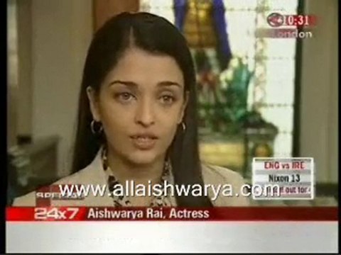 Aishwarya Rai Bachchan - Making of Provoked Part 1