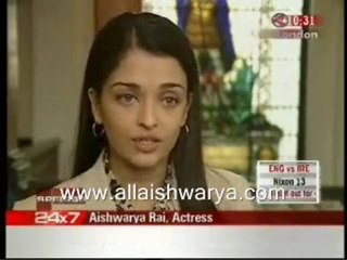 Aishwarya Rai Bachchan - Making of Provoked Part 1