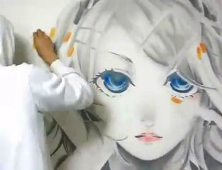 Drawing  Butterfly on Your Right Shoulder on the wall