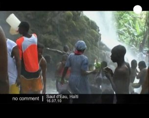 Pligrimage to a sacred voodoo waterfall in... - no comment