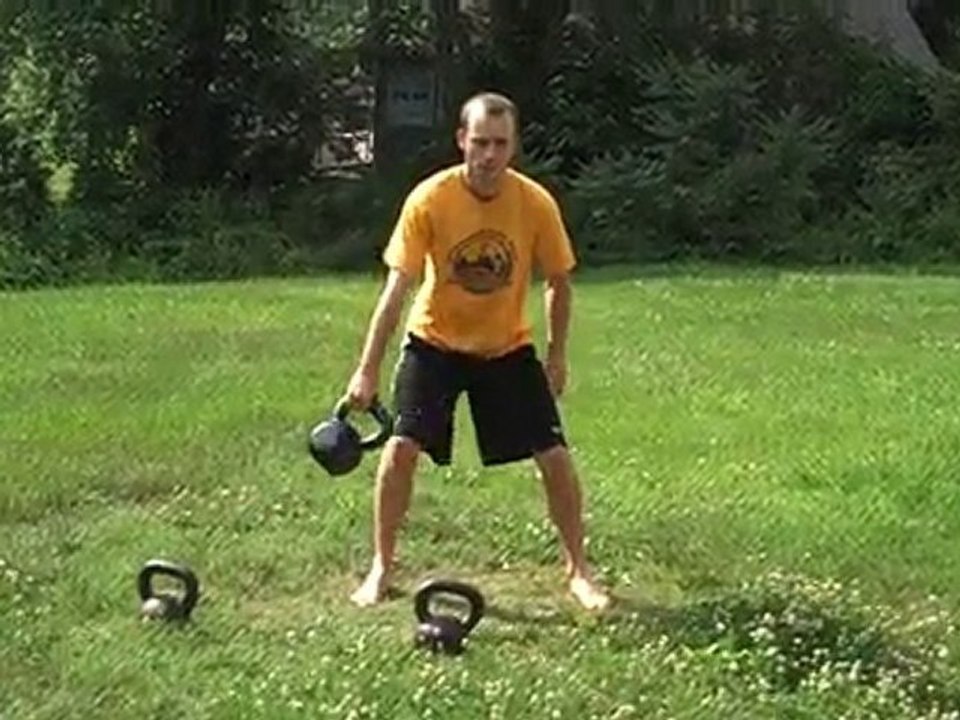 Kettlebell Abs Workout - Kettlebell Figure 8