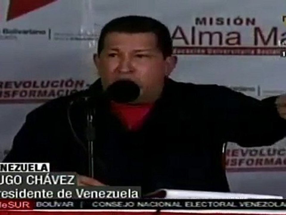 Hugo Chávez podría romper relaciones con Colombia por acus