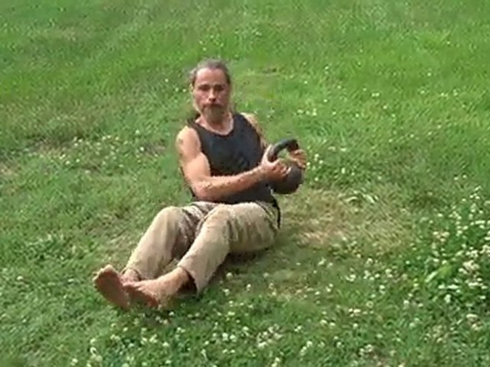 Kettlebell Abs Workout: Kettlebell Torso Twist