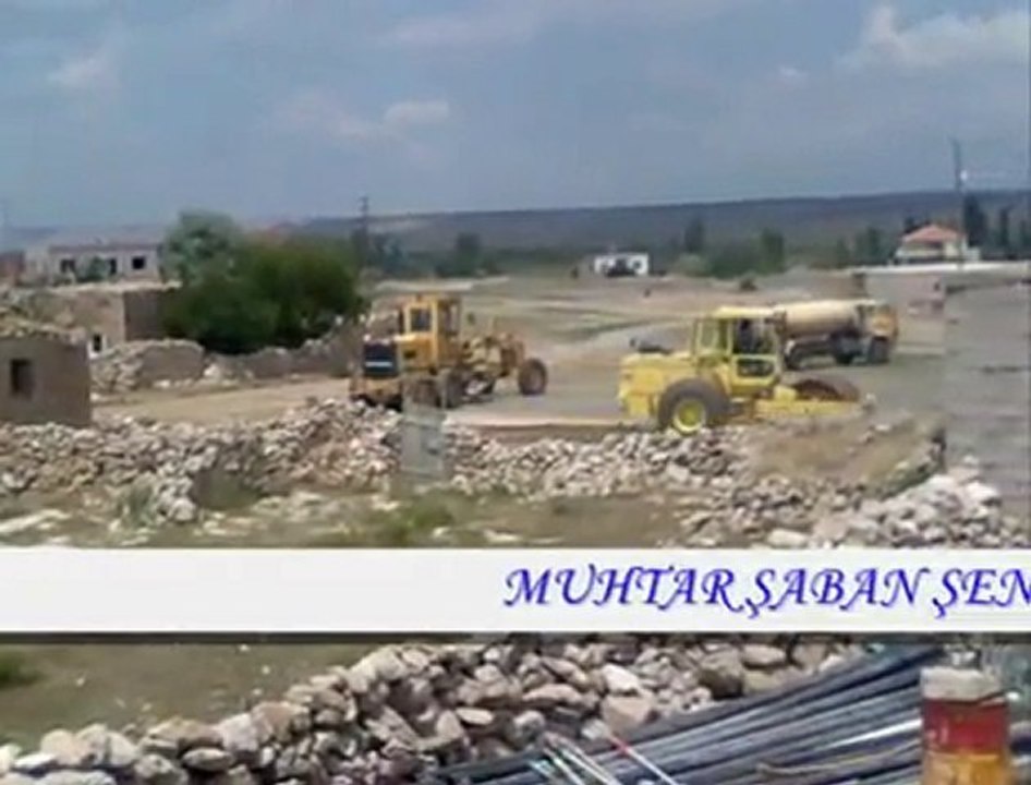 AŞLAMA KÖYÜ ASFALTLAMA ÇALIŞMASI