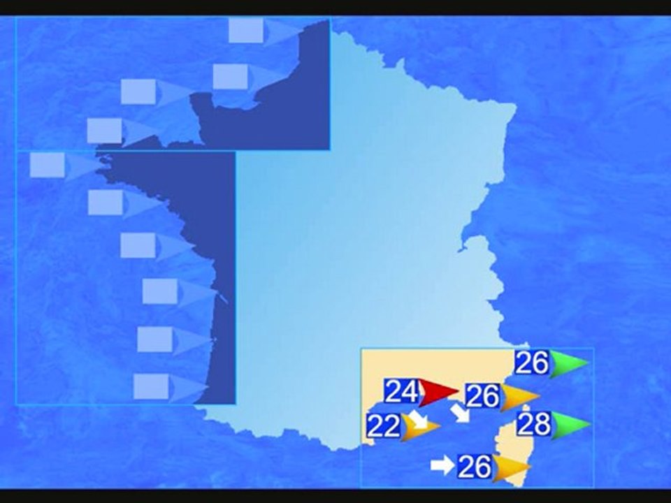 Météo des plages 18 juillet 2010