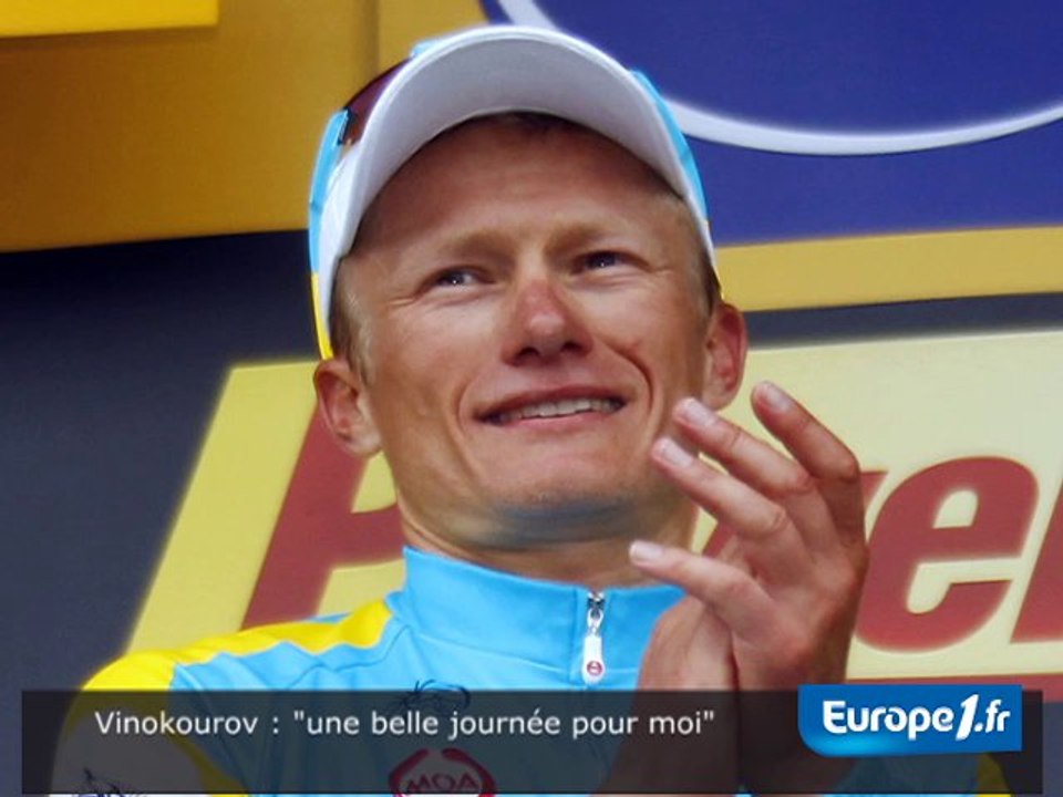 Vinokourov : "une belle journée"