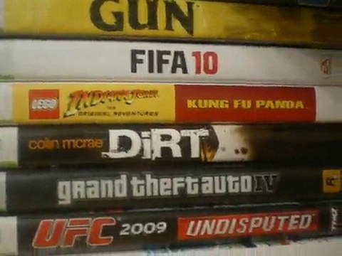 tout mes jeux xbox 360