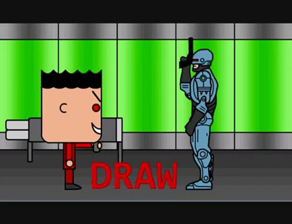 Quickdraw: Cyber Hell - First 7 opponents