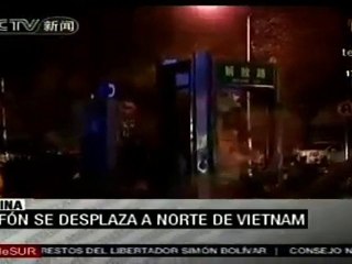 Alerta en China por  tifón Conson