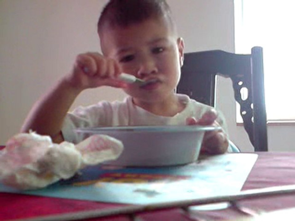 petit dej avec Lenny