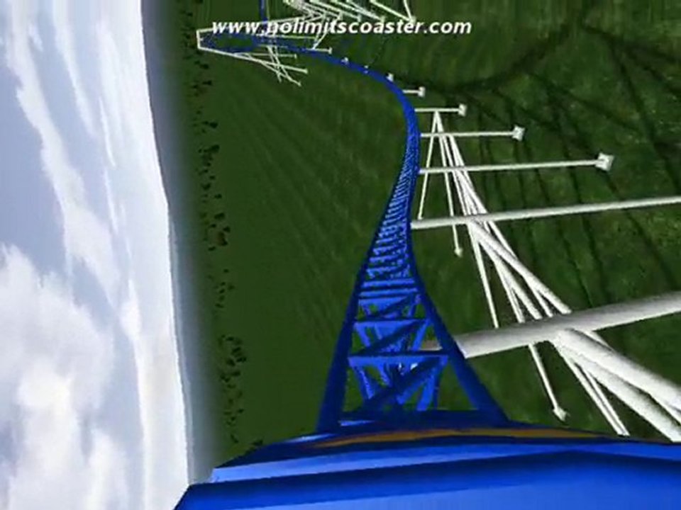 Los Azul Futur NoLimits Coaster
