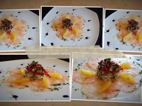 Minhas Criações: Carpacios Chefe Jorge Monti de valsassina