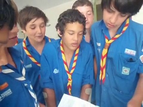 Chant des scouts (Bob Morane) à Servières