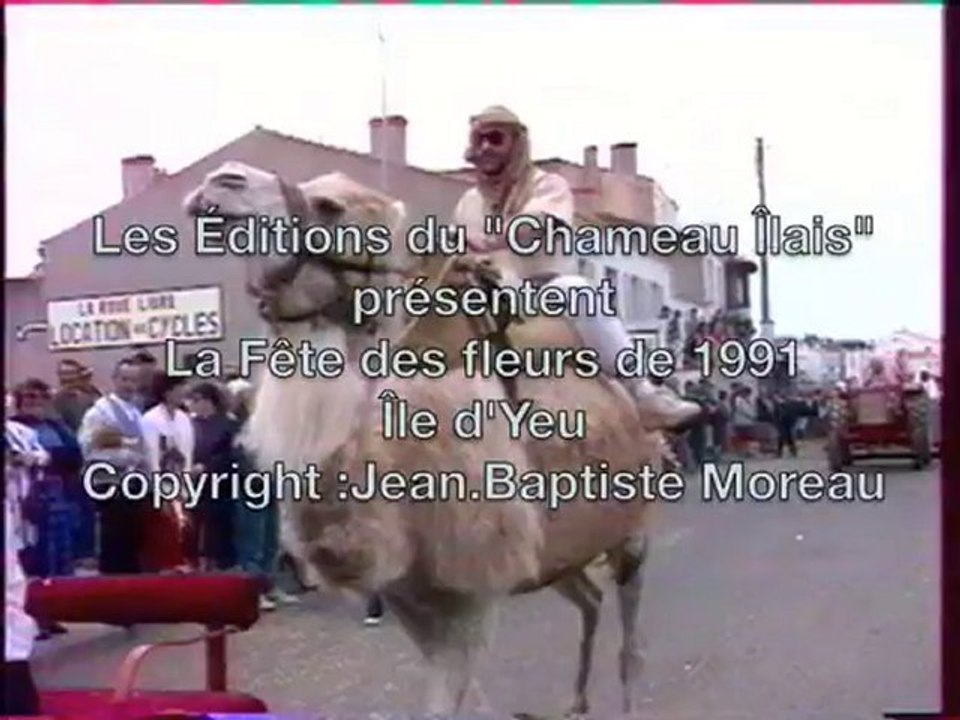 ile d'Yeu fete fleurs 1991 1 ére partie