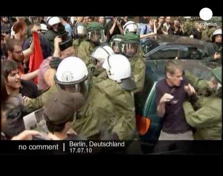 Demonstration against Pro Germany in Berlin - no comment