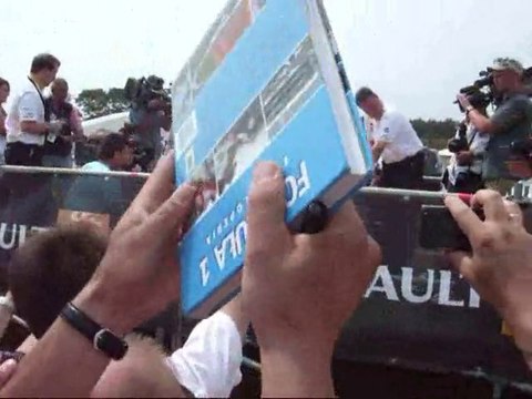 Robrt Kubica na torze Poznań