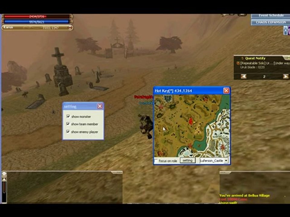 HeavenFire MiniMap özelliği