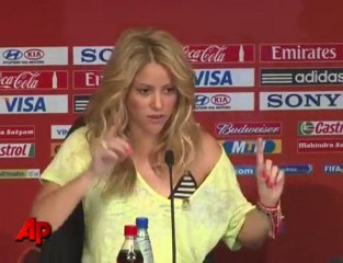 Shakira Interview   Briefing world cup 10.07.2010