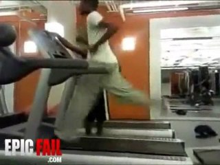 Treadmill Stunt Fail