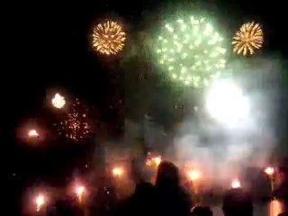 Feu d'artifice à Nancy 2010