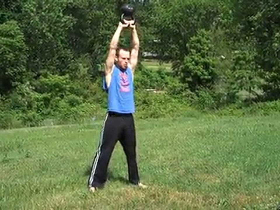 Kettlebell Swings, Double Arm Kettlebell Swing to Bottoms Up
