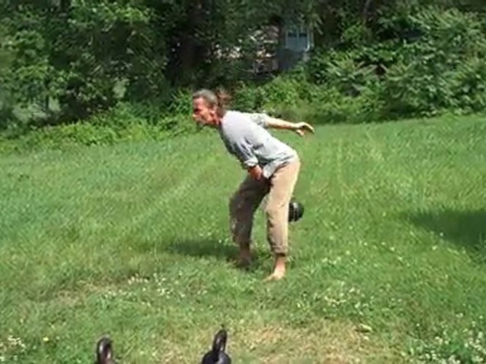 Kettlebell Swing: Basic One Arm Kettlebell Swings