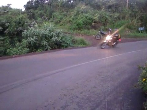 Déhanché Daelim SV 125