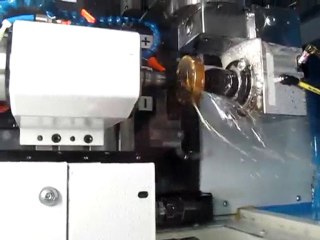 CNC grinding of a balance wheel, in Thomas Prescher workshop