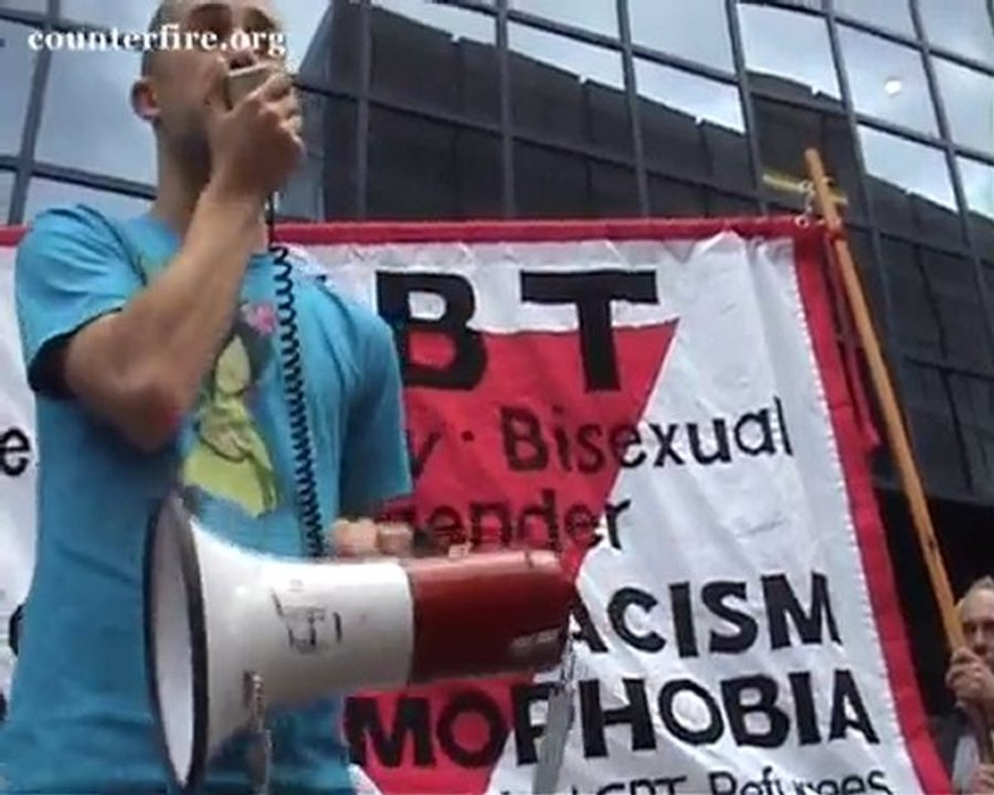Gay Asylum Seekers welcome in the UK  | Protest 15 July 2010