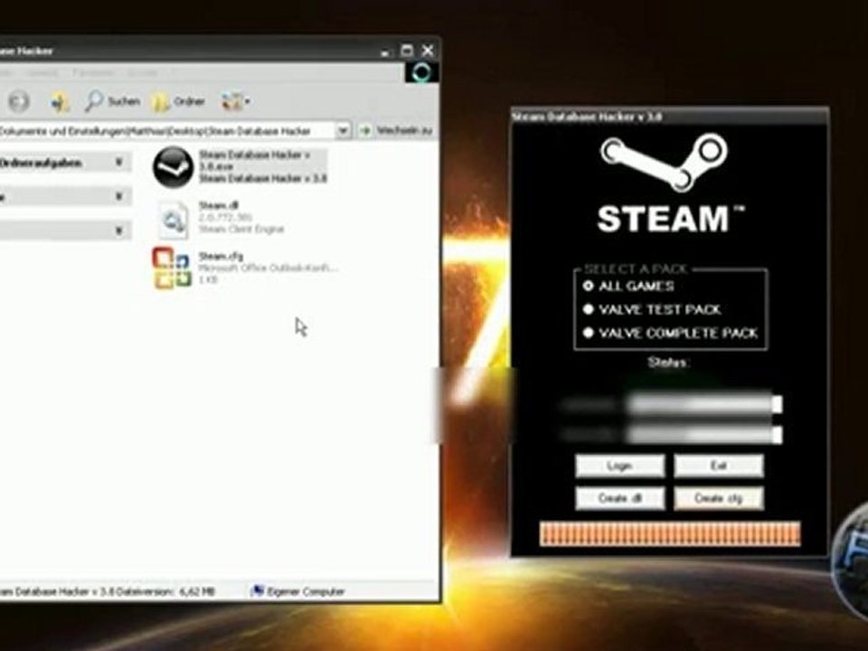 Steam Hack (ALL STEAM GAMES FOR FREE) *NEW* *Working* 2010