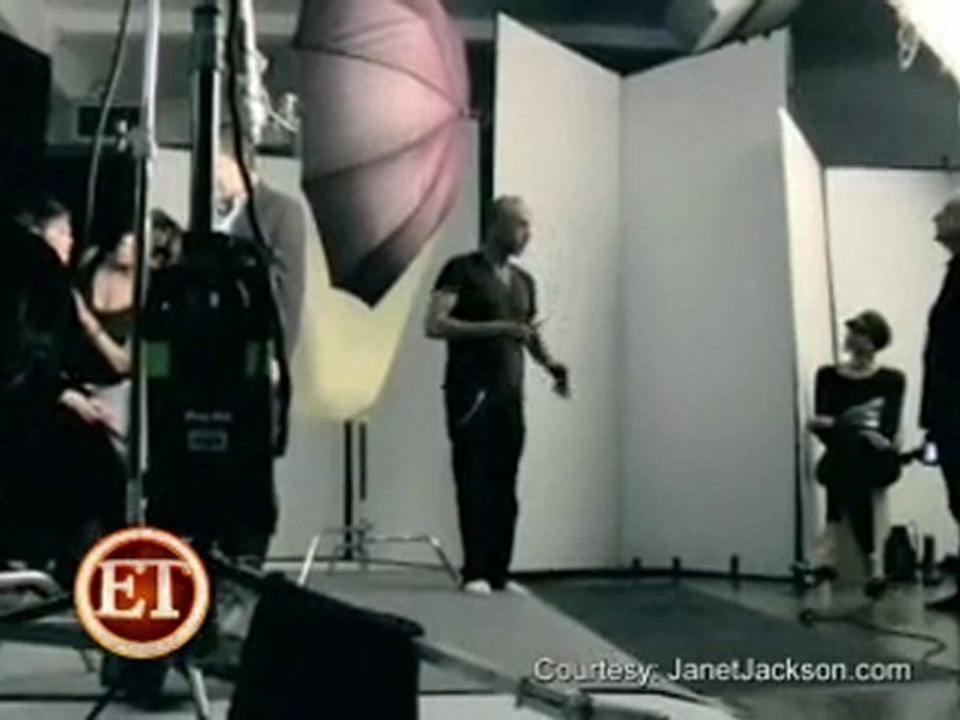 Janet Jackson GLAMA Shoot Behind The Scenes