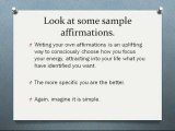 Positive Daily Affirmations | Write Effective Affirmations