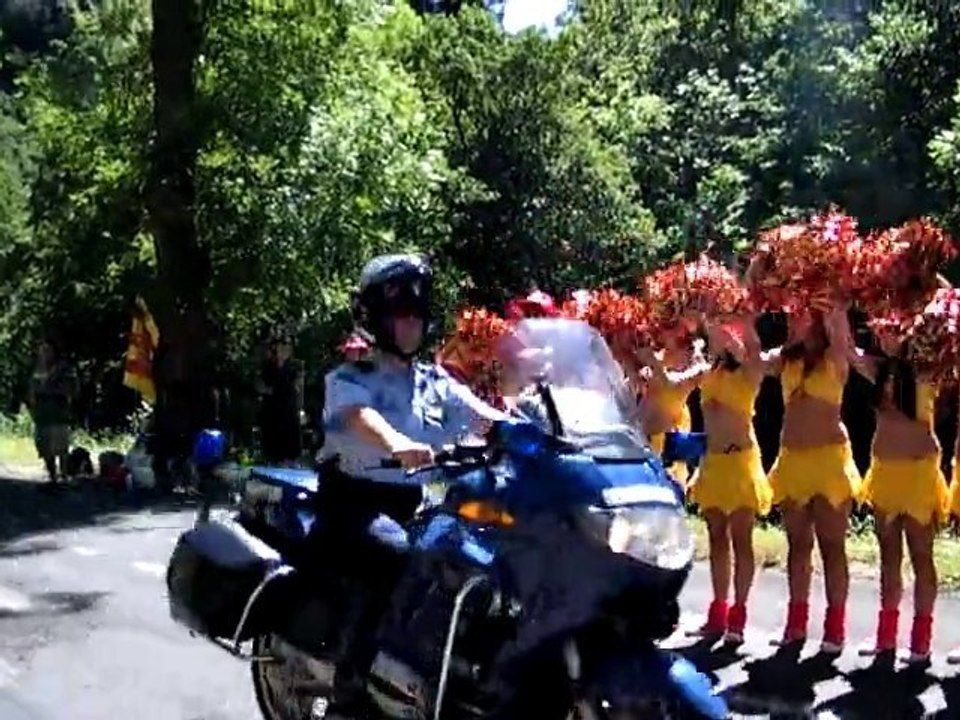 les flammes : le tour de france 2010