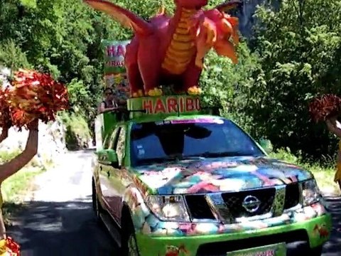 les flammes : le tour de france 2010