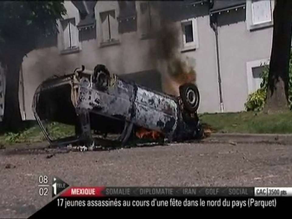 Emeute - Gens du Voyage - Saint-Aignan - i>Télé