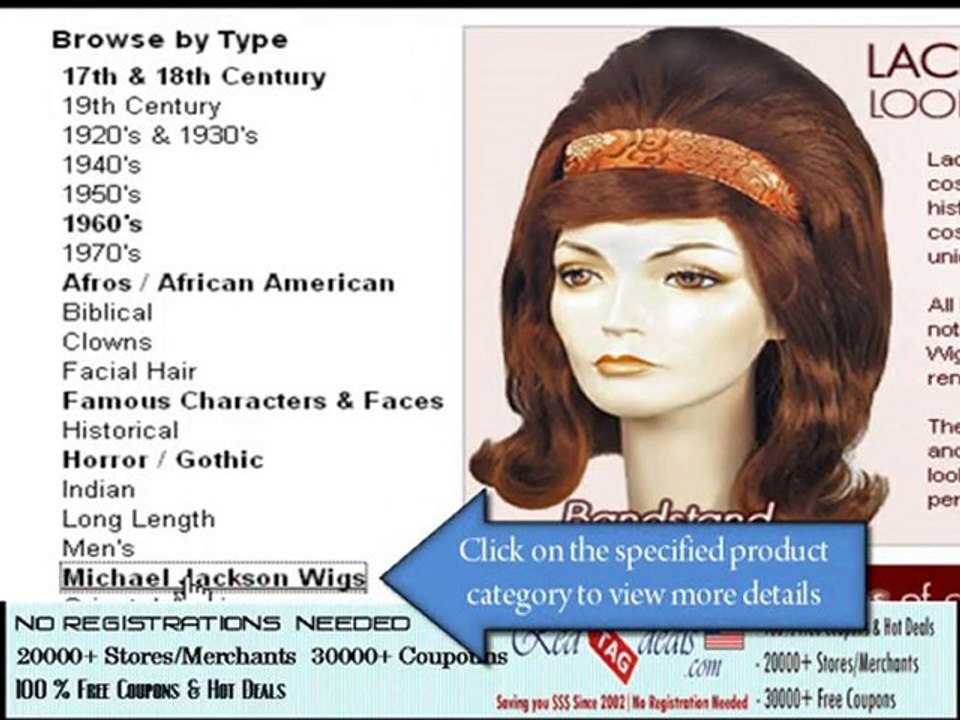 Vogue Wigs Coupons -RedTagdeals