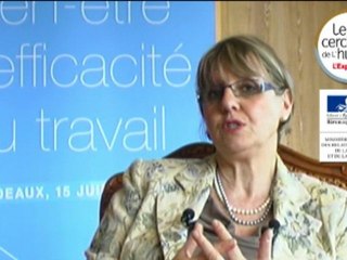 Bien être et efficacité au travail : Marie-Dominique Bidault
