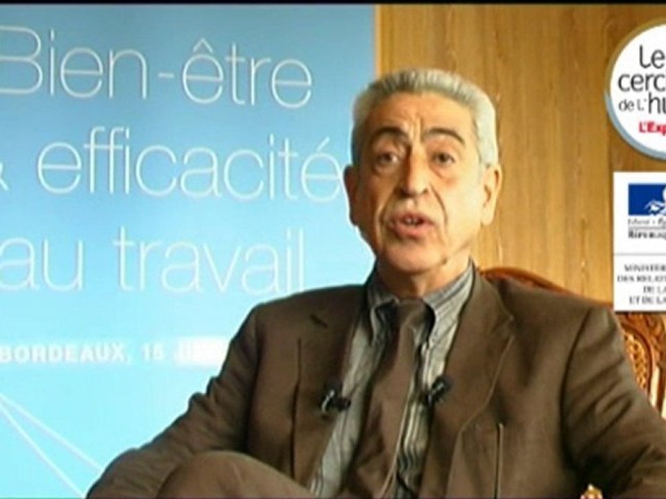 Bien être et efficacité au travail : Serge Lopez