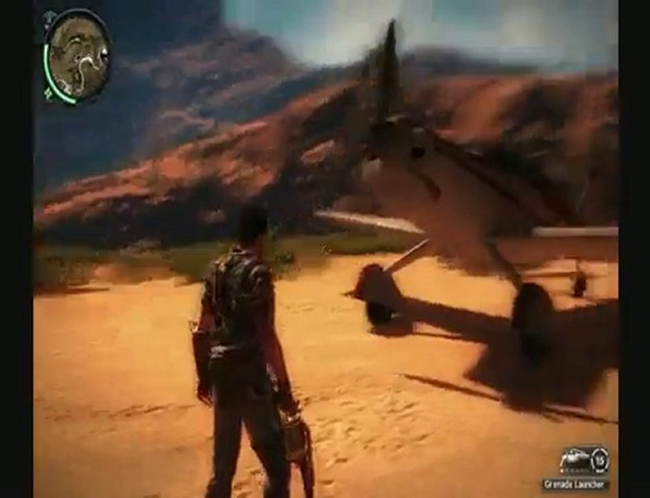 Just Cause 2 Demo - Unlimited time - Gameplay footage